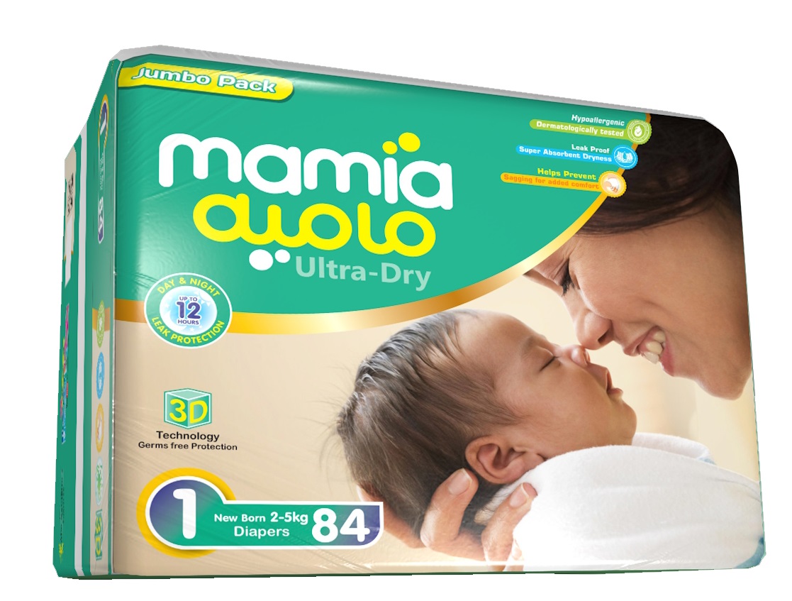 Mamia Premium NB SIze 1-JUmbo Pack